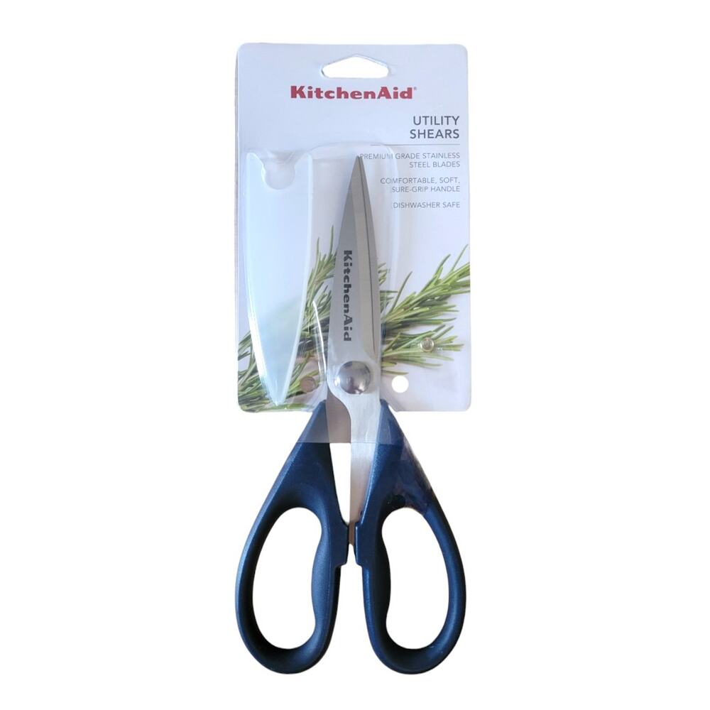 NEW KitchenAid All Purpose Kitchen Shears in Cobalt Blue (Navy blue)